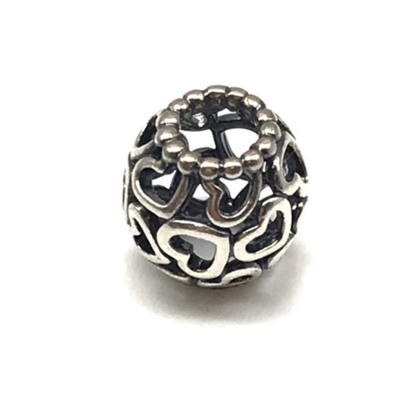 Pandora Openwork Heart Bead Charm - Picture 4 of 4